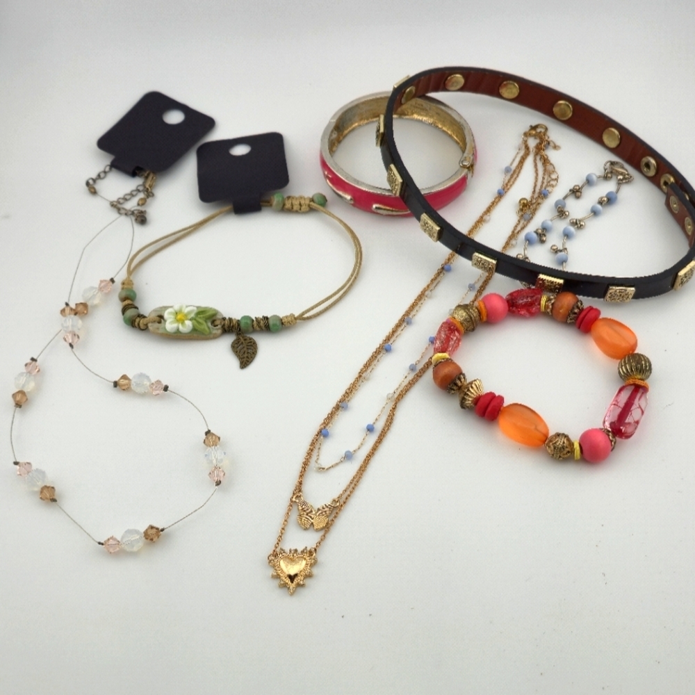Mystery Jewelry Lot | Bulk Gift Bundle | Reseller Treasure Hunt Fun